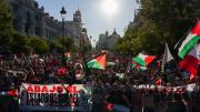 Protestas propalestinas obligaron a suspender la última etapa de la Vuelta a España