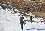 Alarmantes datos de acumulación de agua y nieve en la cordillera de Neuquén camino a la primavera