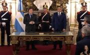 En medio de la crisis del Gobierno, asumió Catalán como ministro del Interior