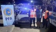 Detuvieron en Orán a un hombre que arrastró a un playero y llevaba dinero falso