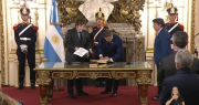 Lisandro Catalán juró como ministro del Interior