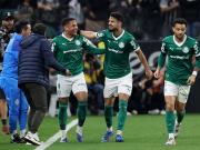 La temible dupla argentino-brasileña del Palmeiras que amenaza a River en la Copa Libertadores: 'Flaco' López y Vitor Roque