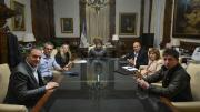 Tras reunirse con su mesa nacional, Javier Milei graba la Cadena Nacional en Casa Rosada