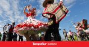 El Canelo celebra las Fiestas Patrias chilenas en Río Gallegos