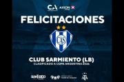 Sarmiento clasificó a la Copa Argentina 2026 y enorgullece a todo Santiago