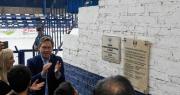 Emocionante homenaje en la cancha de Concepción: guardaron las cenizas de Mario Agüero en el club y le pusieron su nombre a la popular