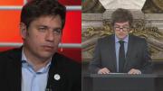 Axel Kicillof cruzó a Javier Milei por la cadena nacional: “Disco rayado”