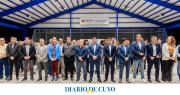Orrego inauguró obras en la cancha de hockey del Camping Centro Comercial de Santa Lucía