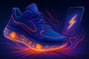 Zapatos que cargan tu móvil al caminar: energía cinética bajo tus pies