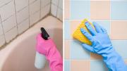 Cómo limpiar las juntas de los azulejos del baño con este método casero
