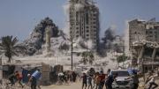 Ataque masivo de Israel a Gaza: “Está en llamas”