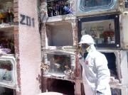 Descubren en La Paz el tercer caso de fallecido por COVID-19 que no corresponde a su nicho