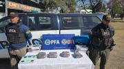 La Policía Federal secuestró más de cinco kilos de marihuana en 7 de Abril