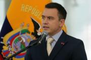 Noboa insiste en propuesta de reducir legisladores