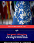 Expertos de la ONU condenan ejecuciones extrajudiciales de EEUU en el Caribe
