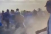 Campeonato en Bº Los Flores termina con brutal batalla campal y un baleado
