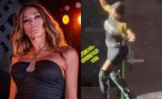 La palabra de Catherine Fulop tras su caída en el show de Erreway: Fue milagroso, un ángel me agarró