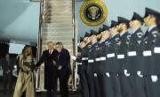 Trump ya está en Reino Unido, entre pompa y diplomacia