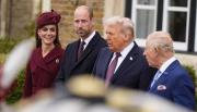 Carlos III rompe el protocolo y duplica honores para recibir a Donald Trump en Windsor