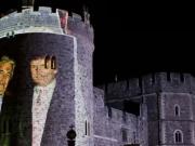 Proyectaron sobre el castillo de Windsor imágenes de Donald Trump y Jeffrey Epstein: hay cuatro detenidos