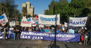 San Juan se suma a la Marcha Federal Universitaria: concentración y recorrido