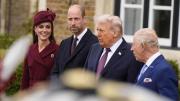 Rey Carlos III recibe a Donald Trump con honores inéditos