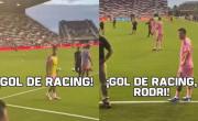 ¡Gol de Racing, Rodri!: las reacciones virales de De Paul y Lionel Messi en Inter Miami