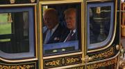 Carlos III y Trump pasan revista a la Guardia Real en el castillo de Windsor