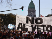 Marcha Federal: la oposición desafía los vetos de Milei