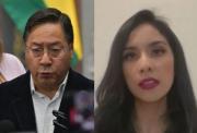 Brenda Lafuente presenta un segundo proceso contra el presiente Luis Arce Catacora, ahora por asistencia familiar