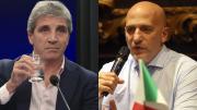 Luis Caputo acusó a Emiliano Yacobitti de cobrar una fortuna y el vicerrector de la UBA mostró su recibo de sueldo: “Mala persona”