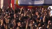 Así fue el emotivo festejo en la Marcha Universitaria tras el rechazo de Diputados a los vetos de Javier Milei
