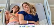 Luciana Geuna subió una foto internada y escribió un profundo mensaje