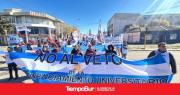 Todas las fotos de la marcha contra los vetos de Milei