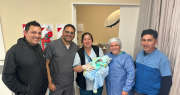 El Hospital Tomás Perón de Iglesia recibió su primer bebé: se llama Ariel y pesó 3.400 kg