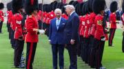 Así recibió el rey Carlos III a Donald Trump en su segunda visita de Estado al Reino Unido