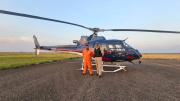 Helicóptero chileno se une a combate de incendios en Bolivia
