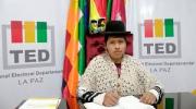 El TED La Paz otorgó más de 25 mil certificados de impedimento o exención