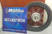 Recuperan una rueda de motocicleta robada en Loreto