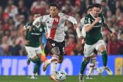 River no tuvo una buena noche, cayó ante Palmeiras en la ida de los cuartos de final