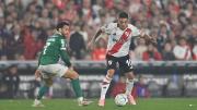 Pudo ser goleado pero quedó vivo: River cayó con Palmeiras en la ida por los cuartos de la Copa Libertadores