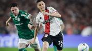 River jugó mal y perdió de local frente al Palmeiras en la ida de cuartos de final de Copa Libertadores