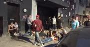 Cuchillos, corridas, sangre y caos en Palermo: batalla campal a la salida de un boliche dejó dos heridos de arma blanca