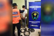 Efectivos de Clodomira atrapan a ladrón oculto en el monte: cometió tres robos