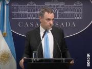 Manuel Adorni cuestionó la votación del Congreso