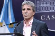 Luis Caputo acusó al Congreso de querer voltear al Presidente