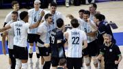 Argentina venció a Francia en un partidazo y avanzó a octavos del Mundial de vóley