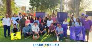 Candidatos de LLA hicieron una caminata en Pocito