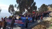 Mineros sindicalizados marchan contra cooperativistas y denuncian que el ministro está tras los avasallamientos