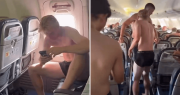 Los jugadores del Mónaco terminaron en boxers en pleno vuelo: qué pasó